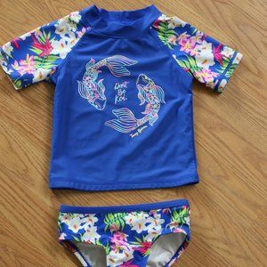 Tommy Bahama two piece swim set size 3T